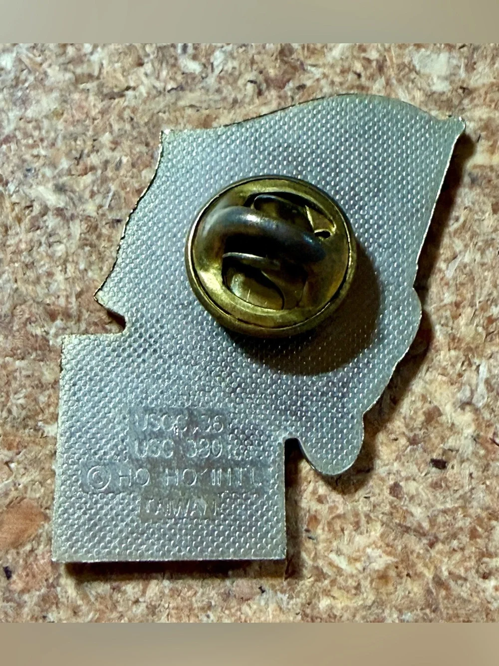 Vintage 1988 Seoul Olympics Coca-Cola USA Flag Hodori Mascot Taiwan Lapel Pin